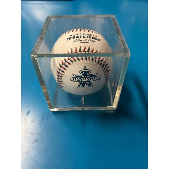 2010 All-Star Game Official Ball MLB Baseball Clear Display Case - Picture 4 of 5